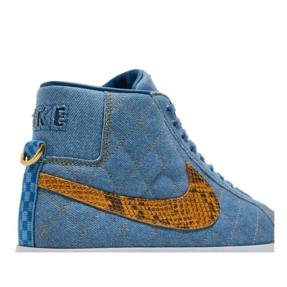 Supreme x Nike Zoom Blazer Mid QS SB 'Denim' - Picture 9 of 14